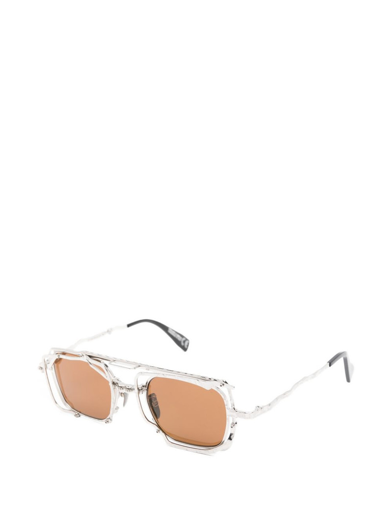 Kuboraum geometric frame sunglasses outlook