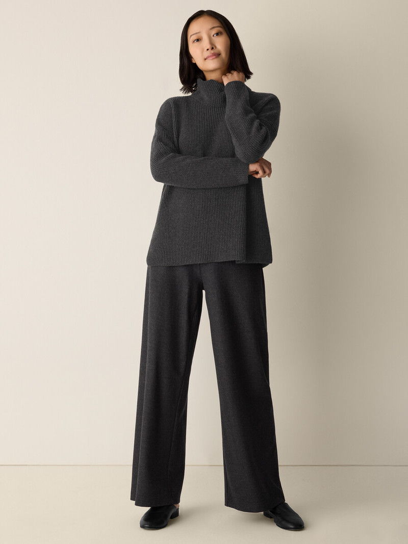 Recycled Wool Cashmere Turtleneck Top 3