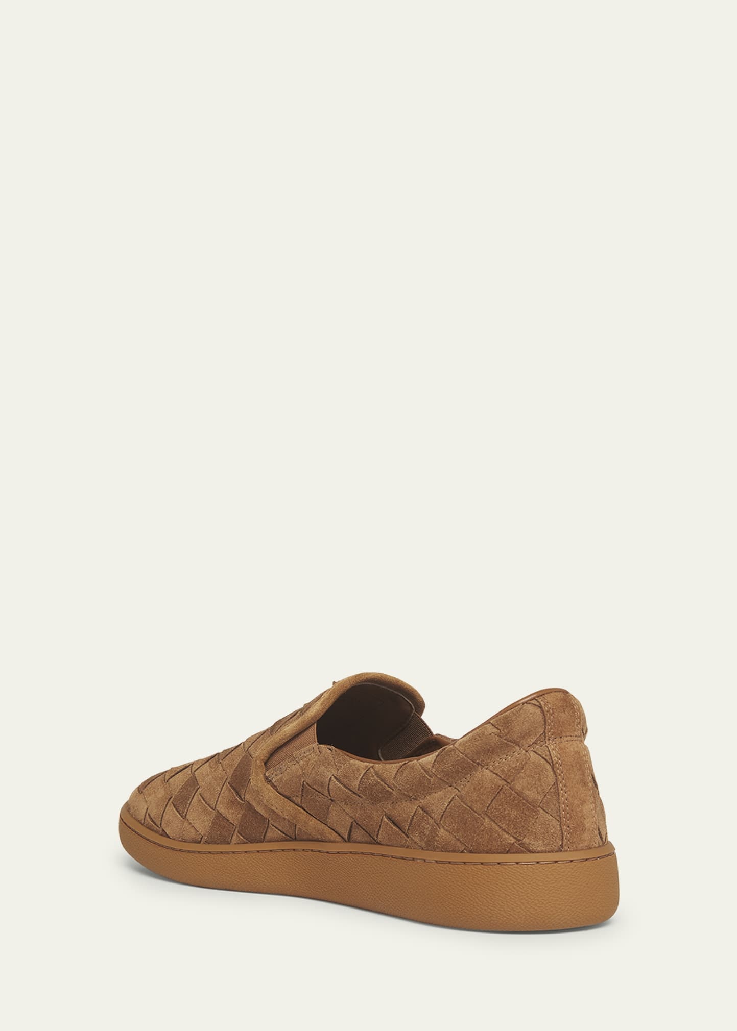 Men's Sawyer Intrecciato Suede Slip-On Sneakers - 4