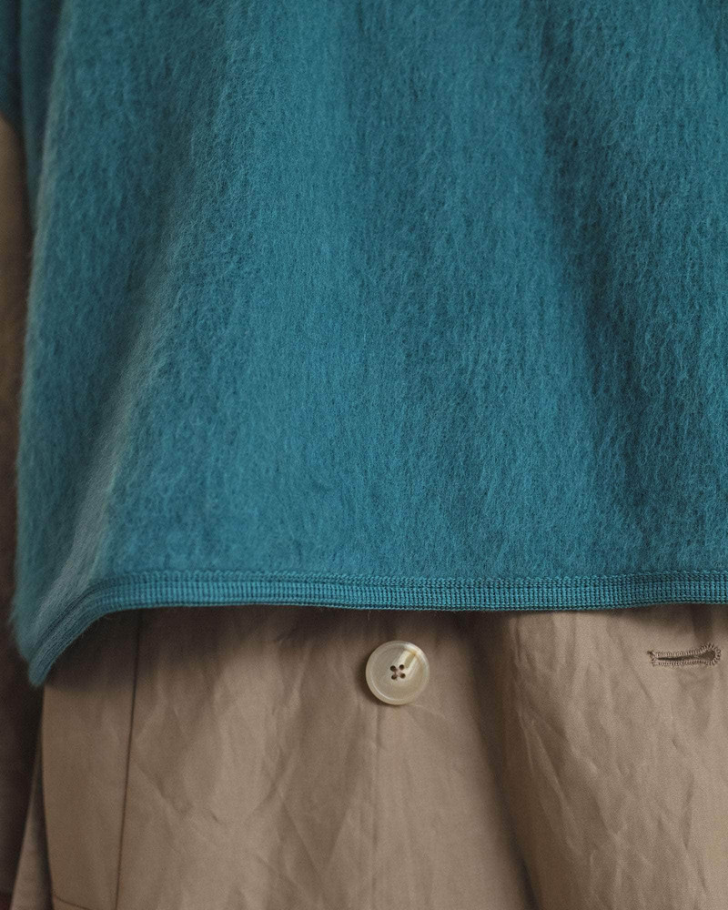 Fortu Hooded Vest - Brushed Wool 6