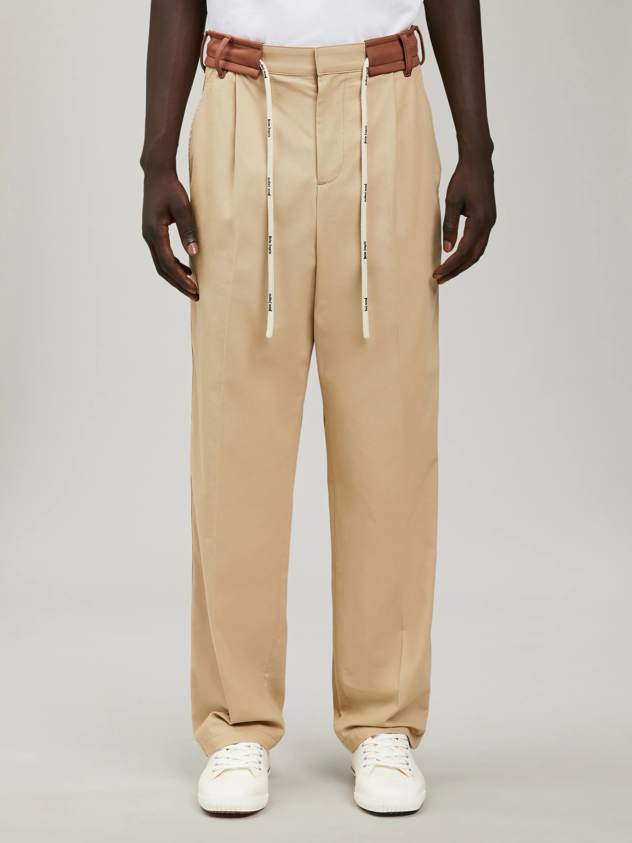 TRACK BELT PANTS - 3