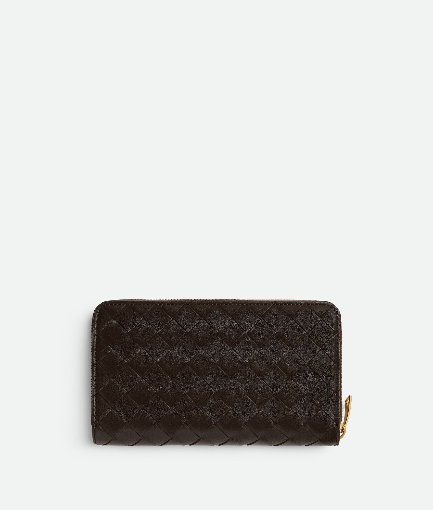 Intrecciato Diagonal Large Zip Around Wallet - 3