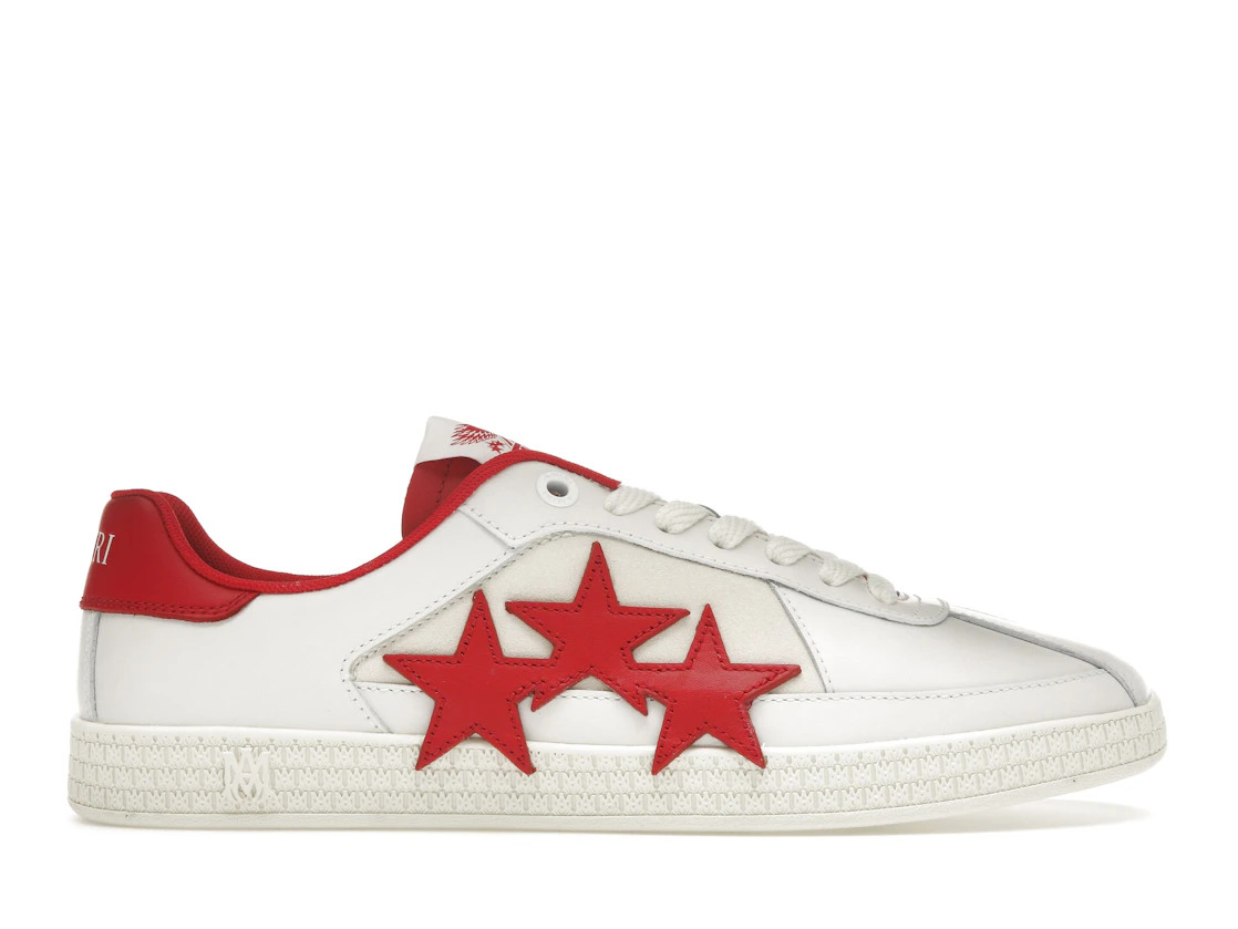 AMIRI Pacific Stars White Varsity Red - 1