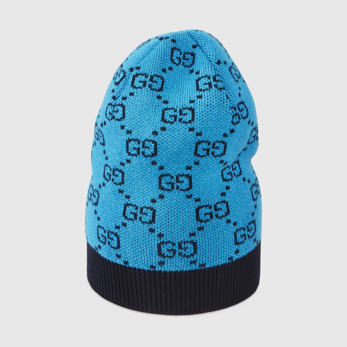 GG Multicolor wool cotton hat - 1