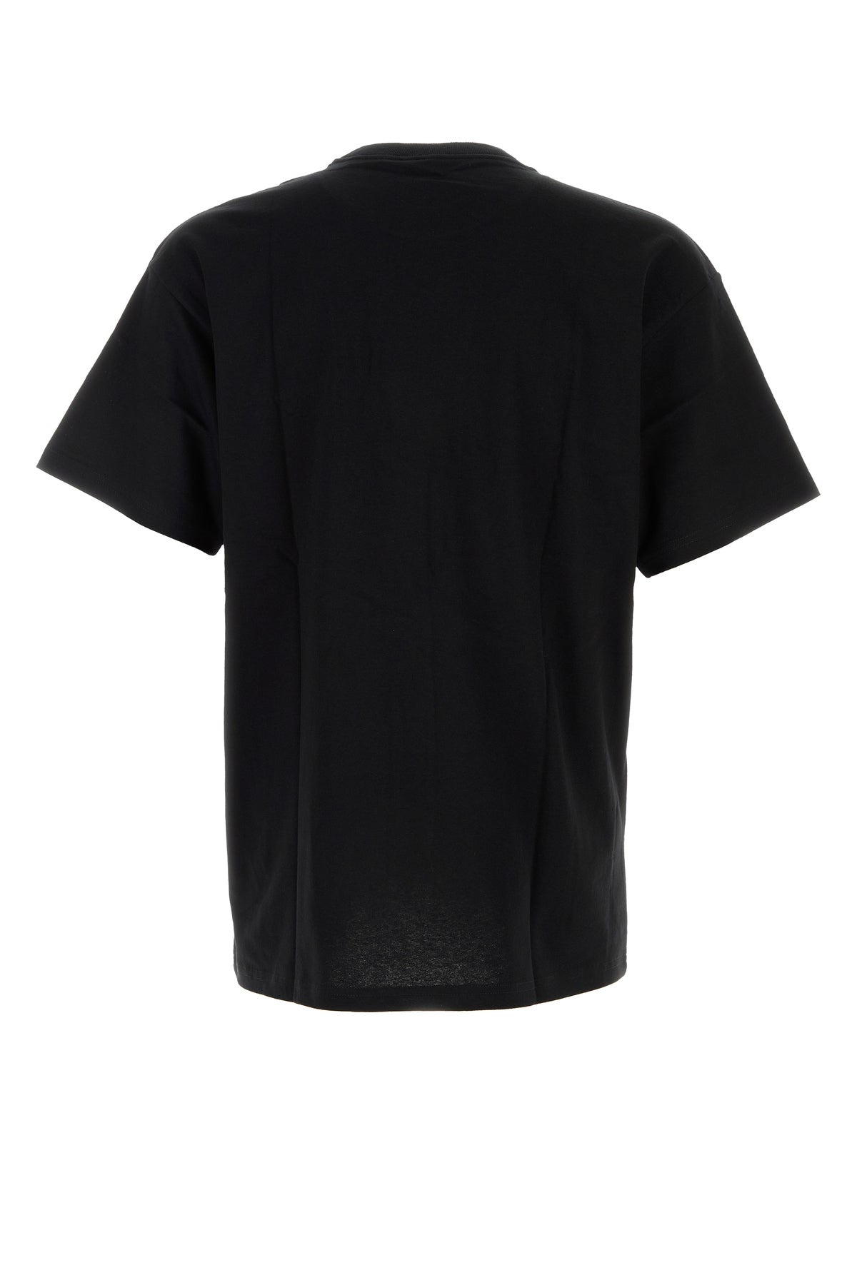 Black cotton S/S Wiptopia Script T-Shirt - 2