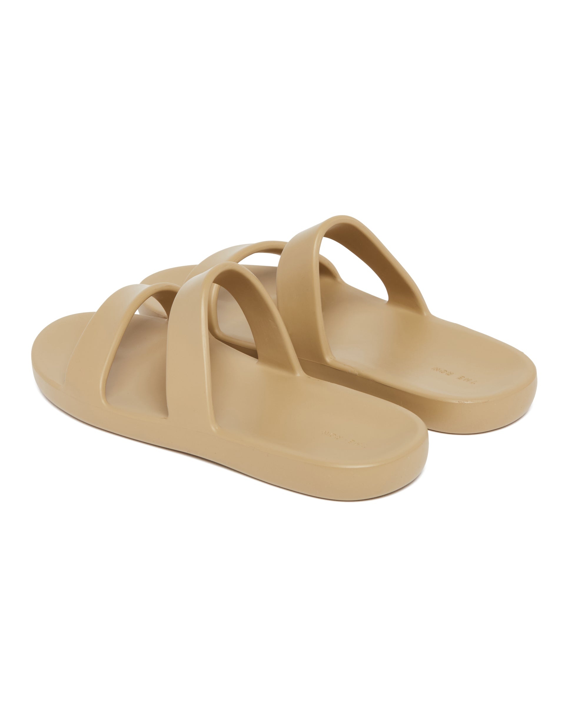 Beige Foam Rubber Sandals - 5