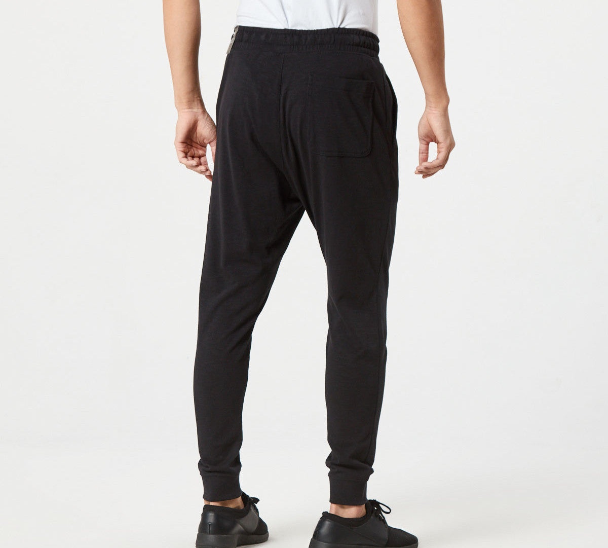 Nike Sportswear Dual Drawstring Sports Long Pants Black 928444-010 - 4