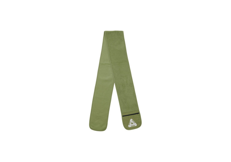 POLARTEC LAZER SCARF OLIVE 1