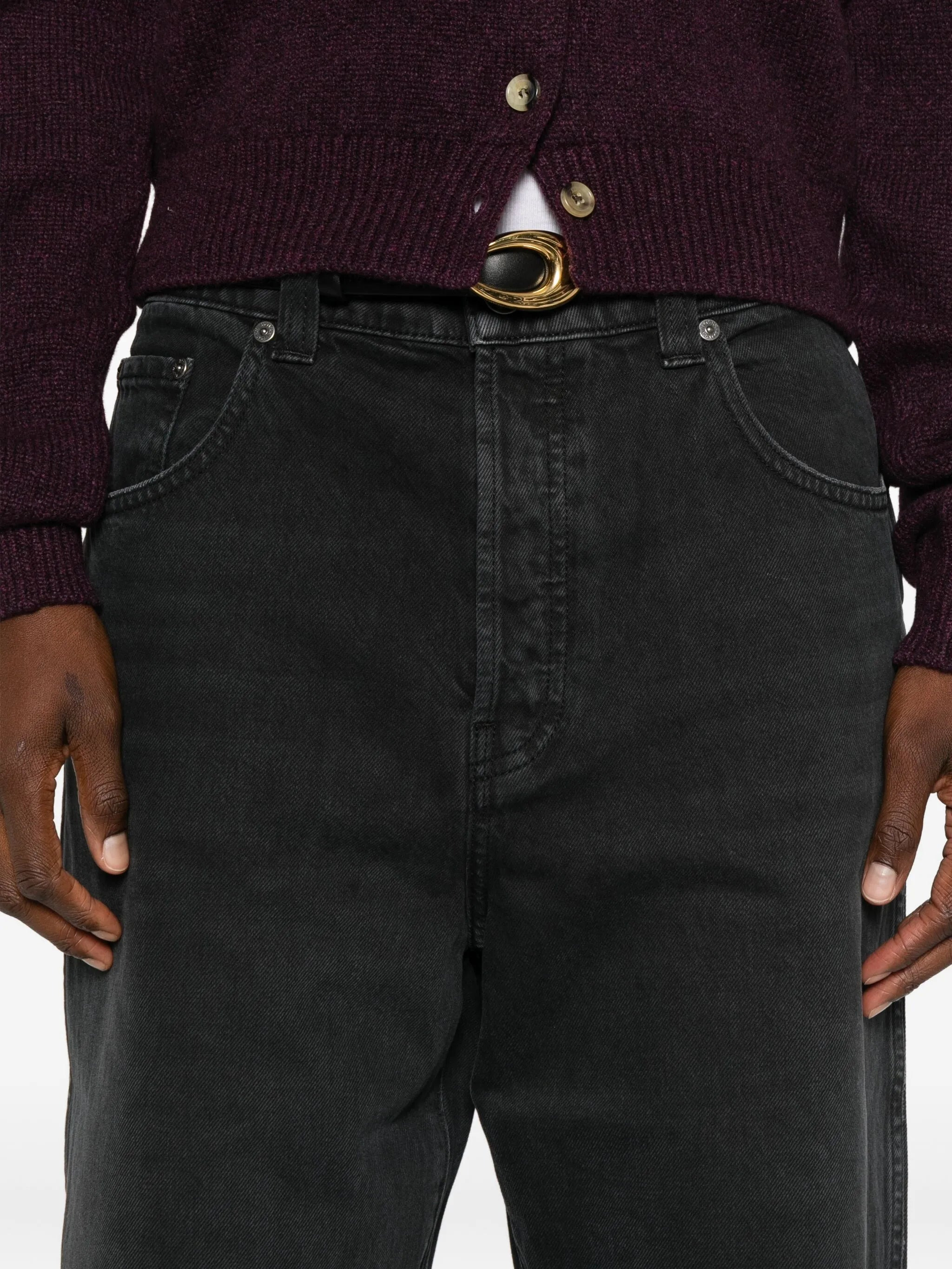 wide-leg jeans - 5
