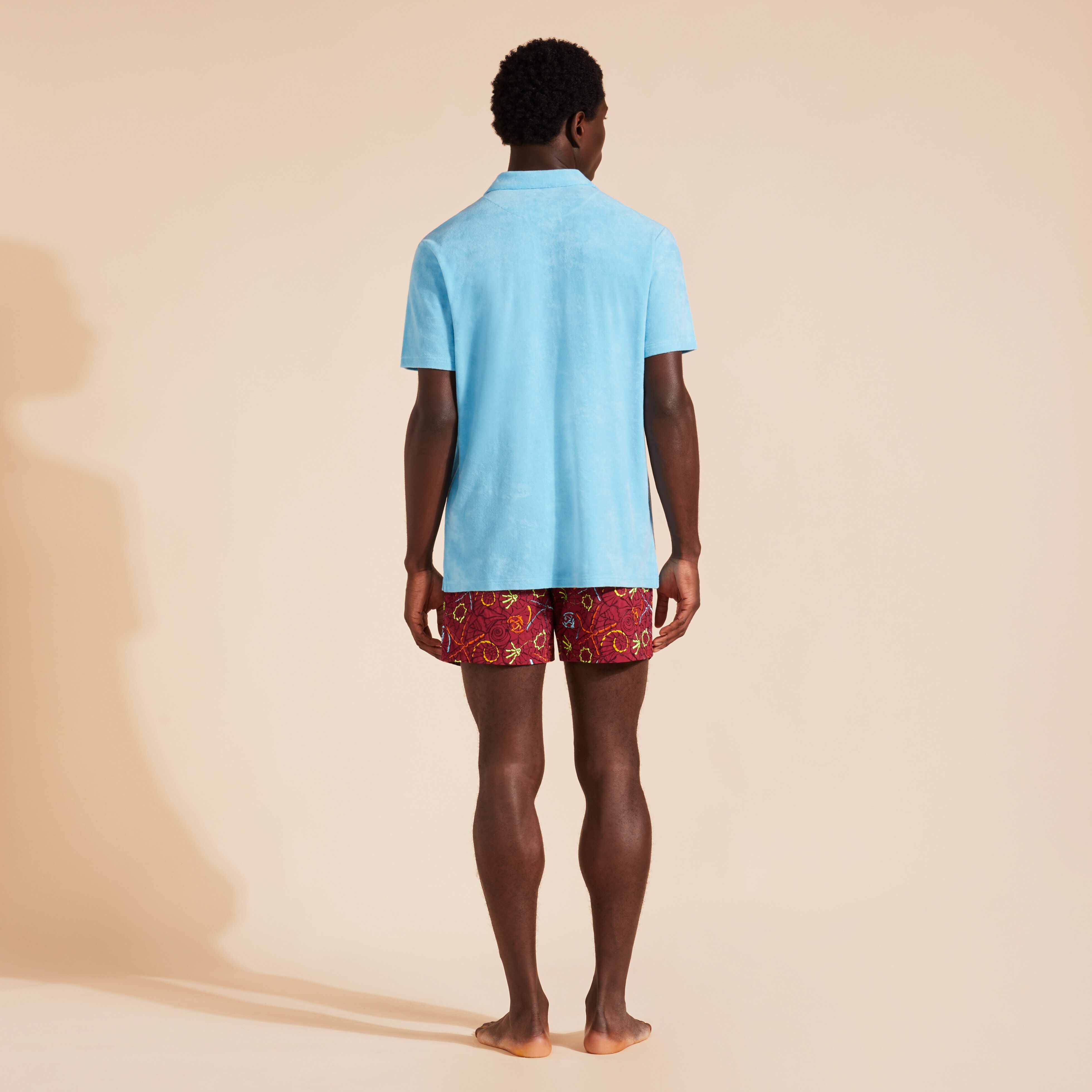 Men Terry Polo Solid - 4