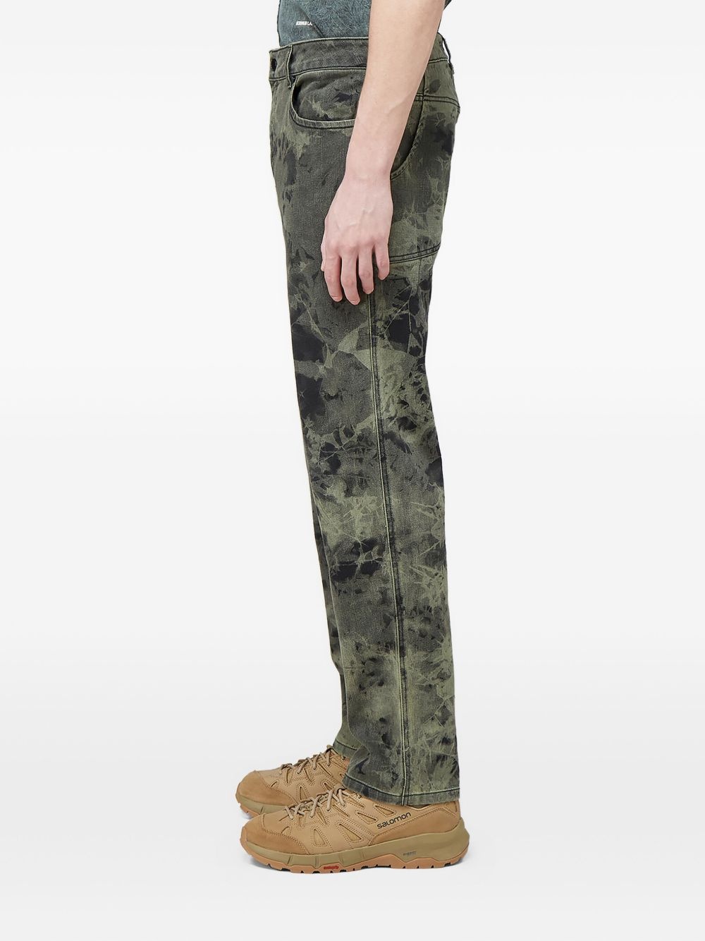 tie-dye jeans - 3