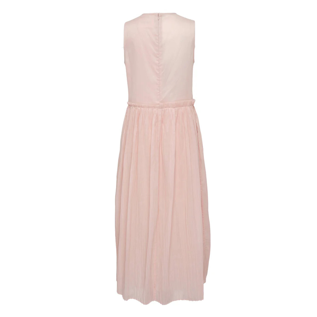 Cotton Organdy Sleeveless Dress - 2