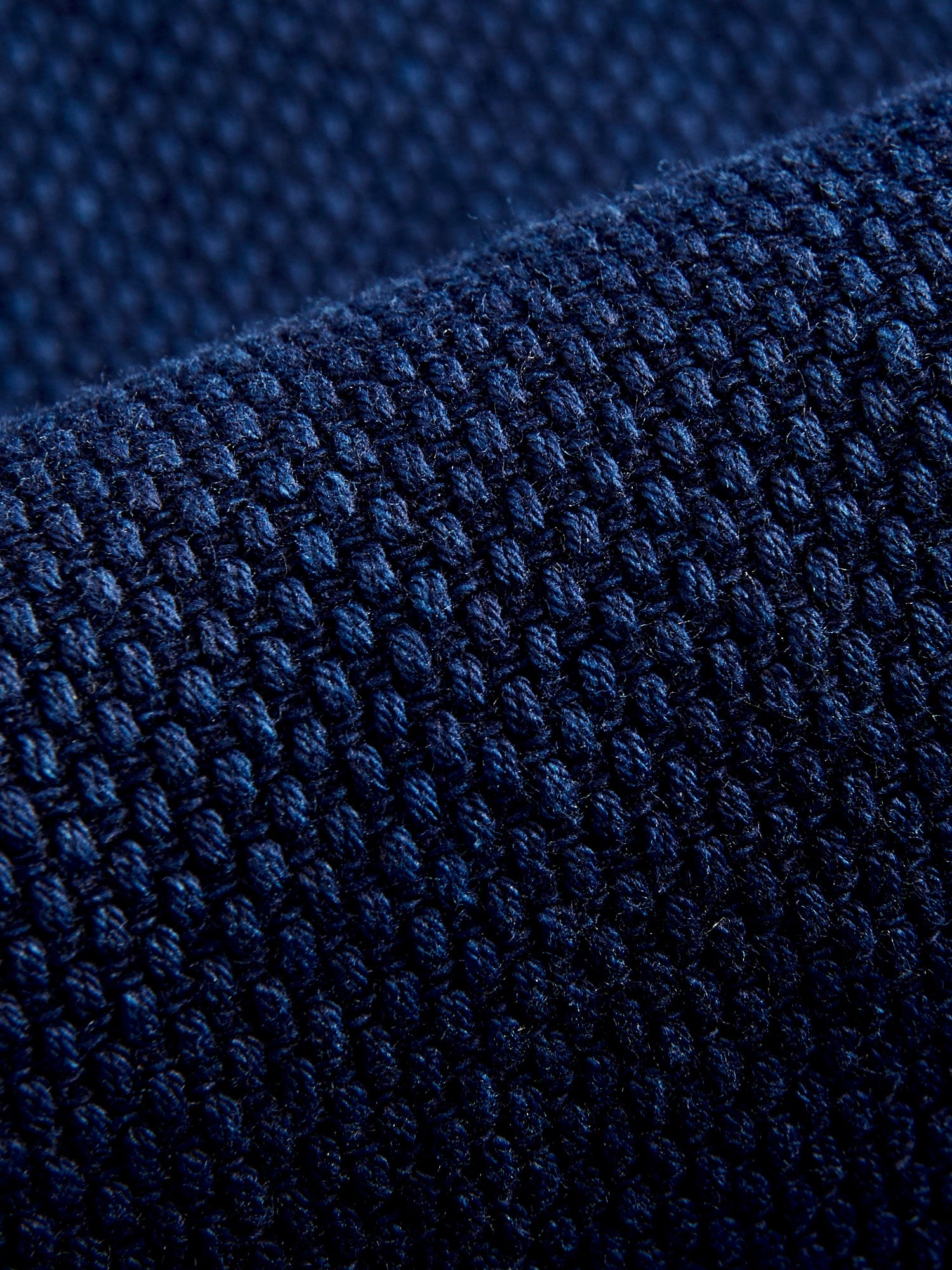 Double Cloth Sashiko Jeans in Hand Dyed Indigo - 9