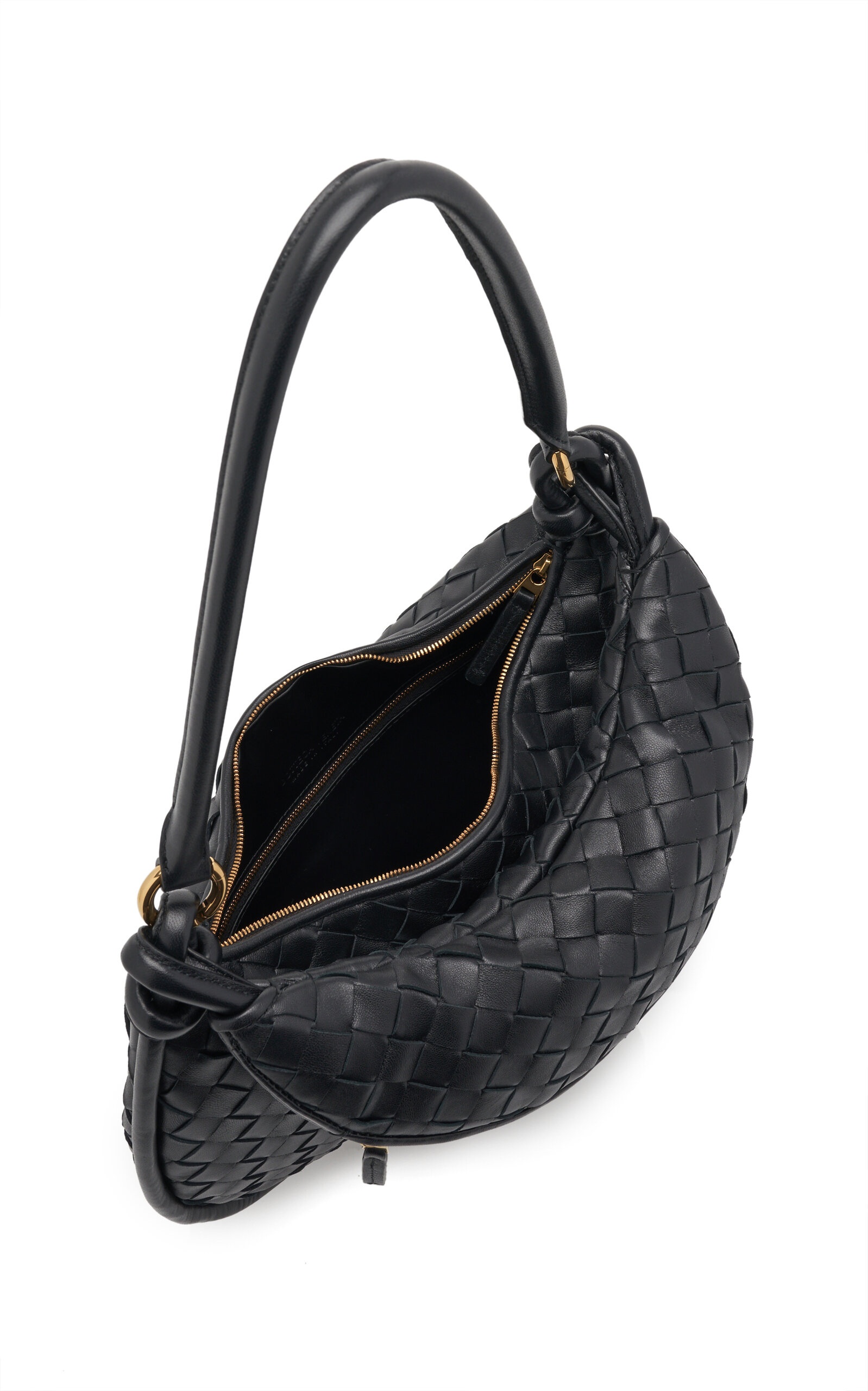 ショルダーバッグ・ポシェット BOTTEGA VENETA DARK BROWN MEDIUM GEMELLI SHOULDER BAG BOTTEGA VENETA | Small Gemelli Intrecciato Leather Shoulder