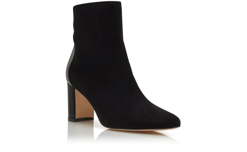 Black Suede Ankle Boots 3
