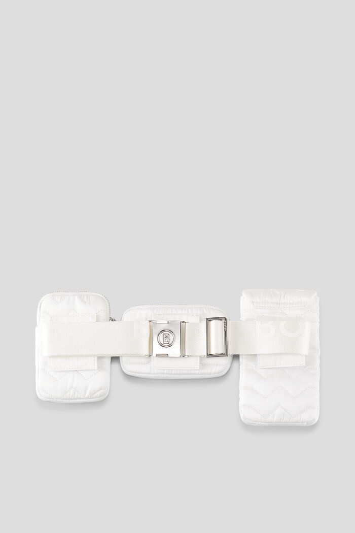 Meribel Enja Multipocket belt bag in White - 2