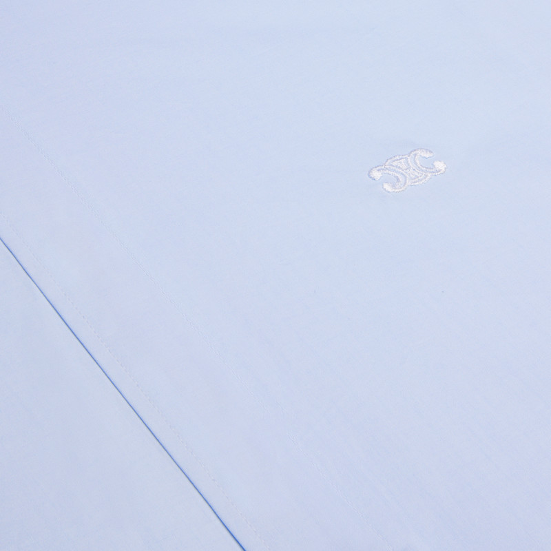 loose shirt in cotton poplin 4