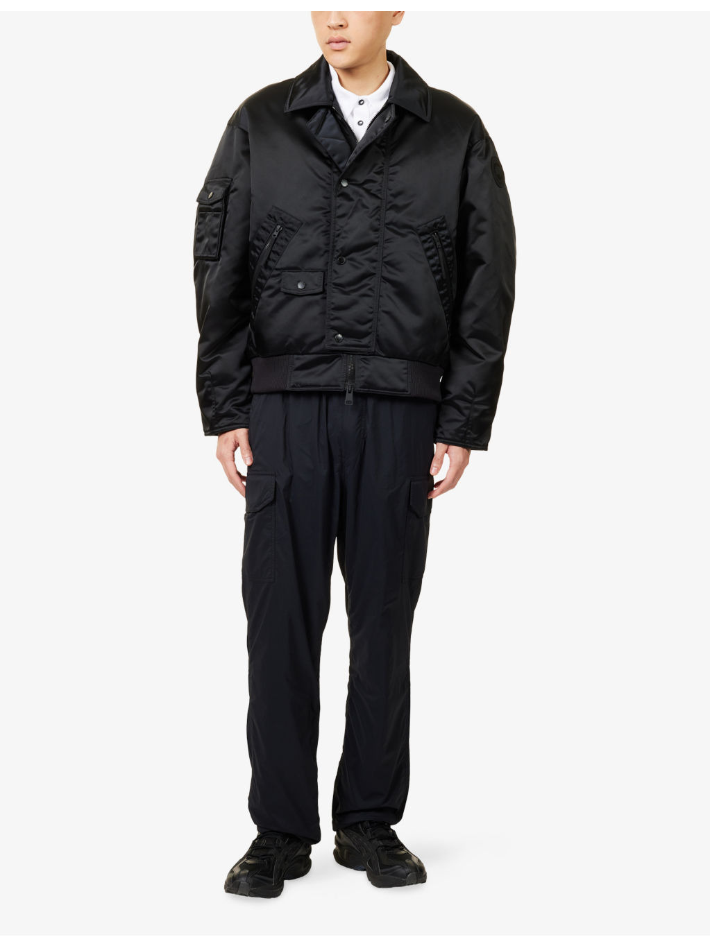 Seguin Aviator Spread-Collar Bomber Jacket - 2