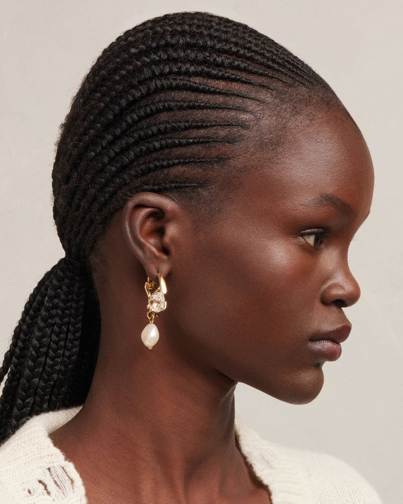 AMI Paris PENDANT HOOPS SMALL SIZE outlook