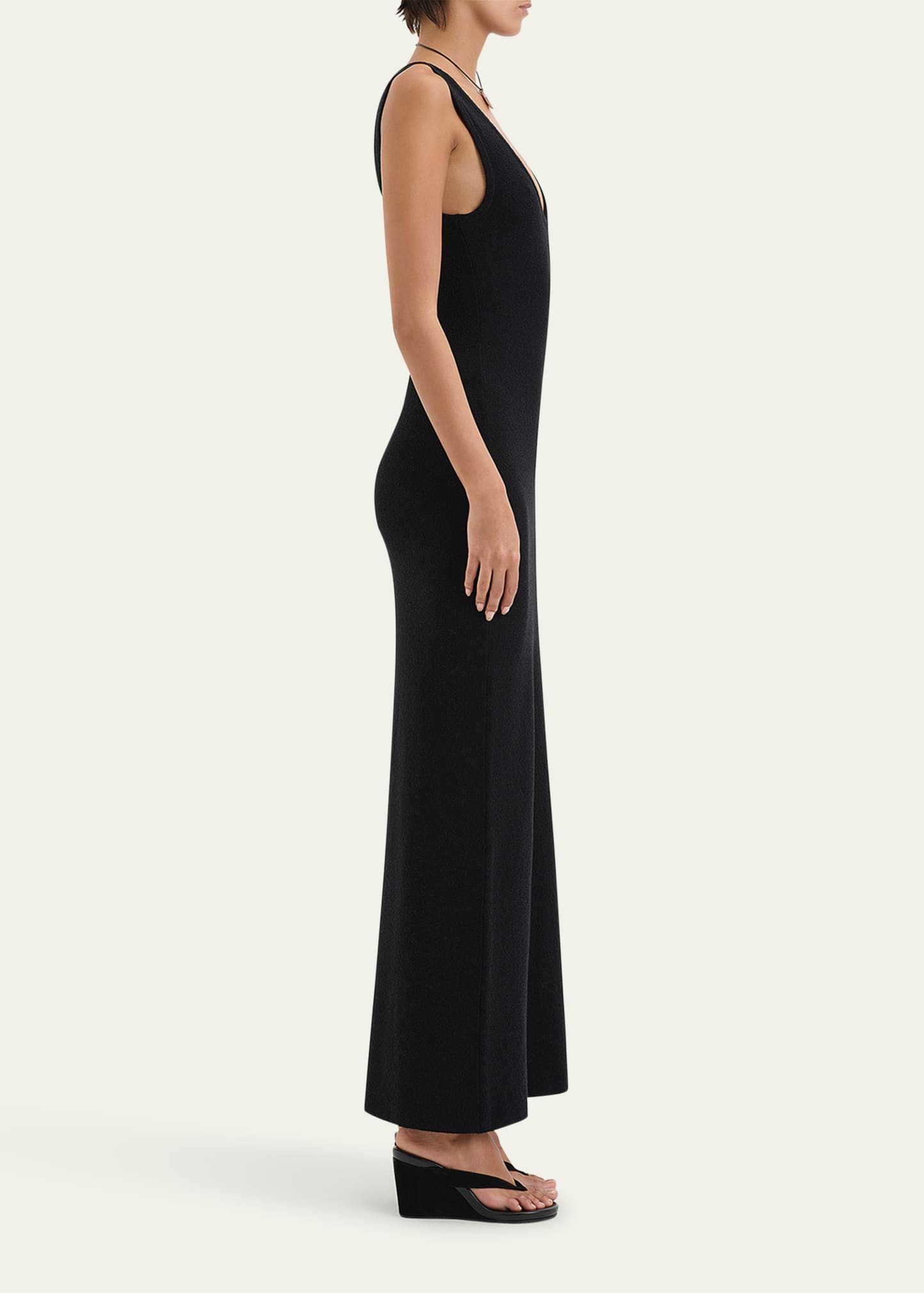 Chiara Scoop-Neck Maxi Dress - 4