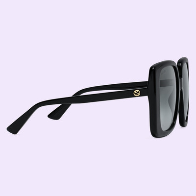 GUCCI Oversized rectangular sunglasses outlook