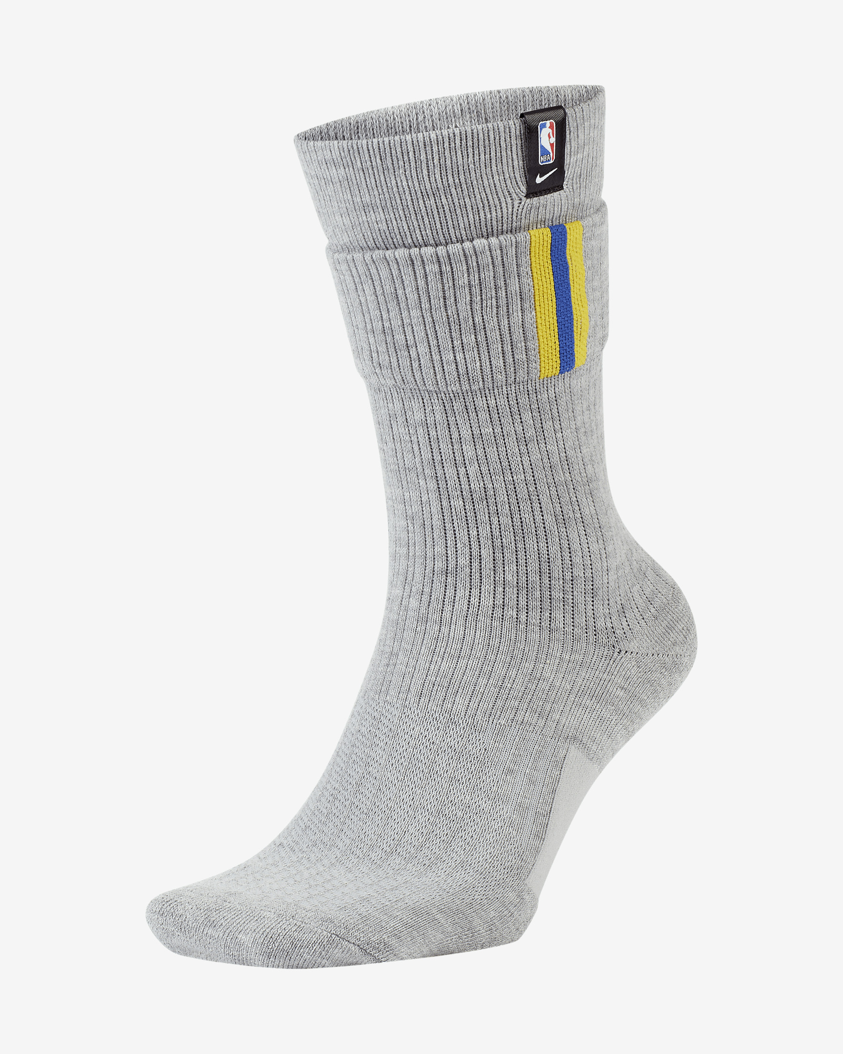 Golden State Warriors Courtside Nike NBA Crew Socks - 1