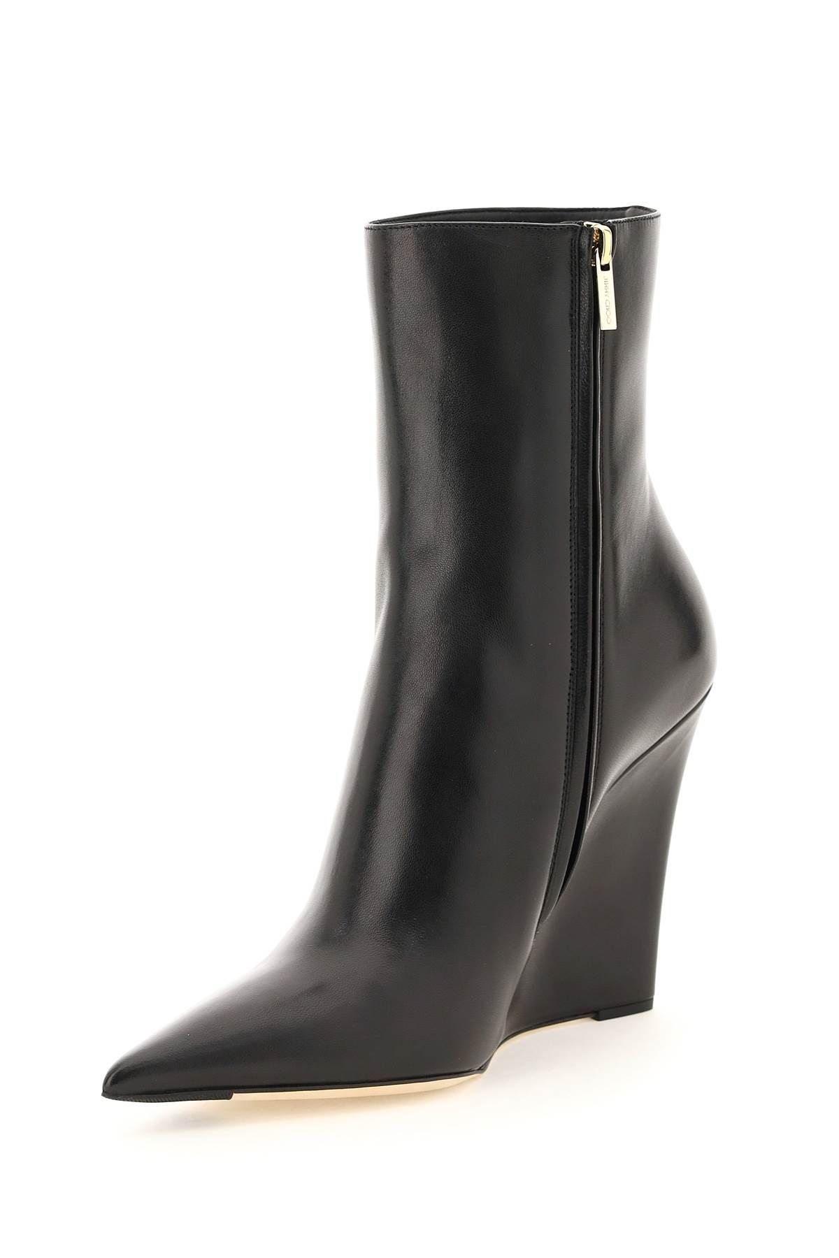 BLAKE KB 11O NAPPA LEATHER ANKLE BOOTS - 4