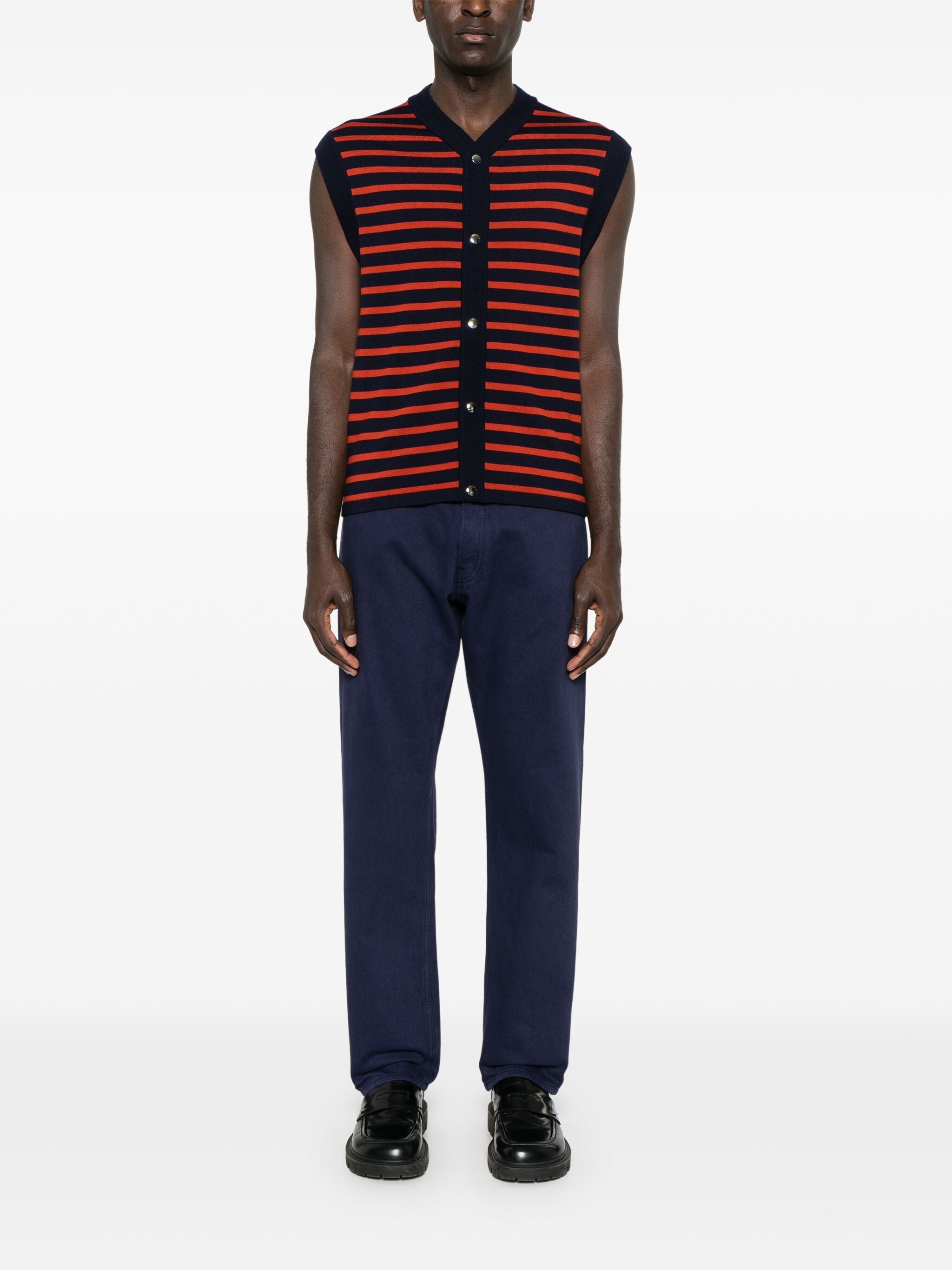 Logo Straight Jeans - 3