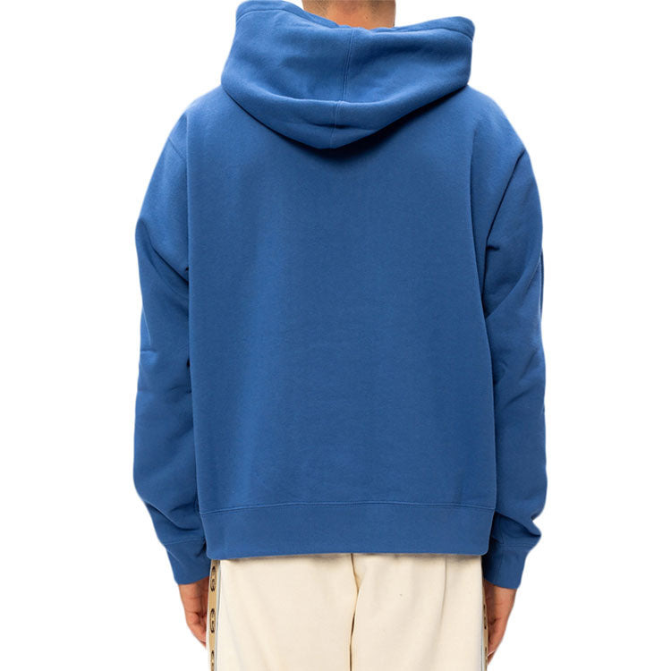 Gucci Original Printing Logo hooded Long Sleeves Blue 626989-XJCOR-4370 - 3