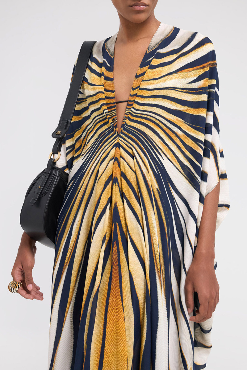 Ray Of Gold Print Caftan 6