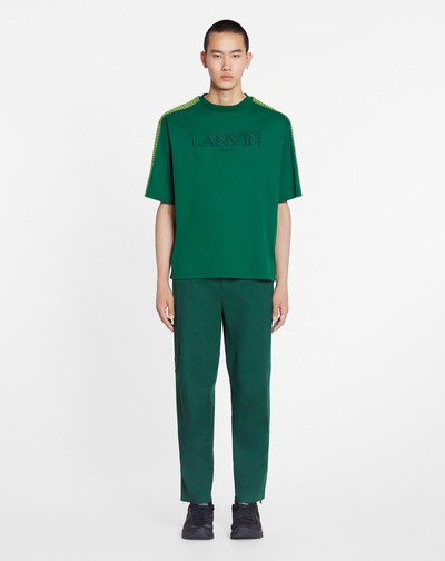 Lanvin CURB SIDE LANVIN EMBROIDERED LOOSE-FITTING T-SHIRT outlook