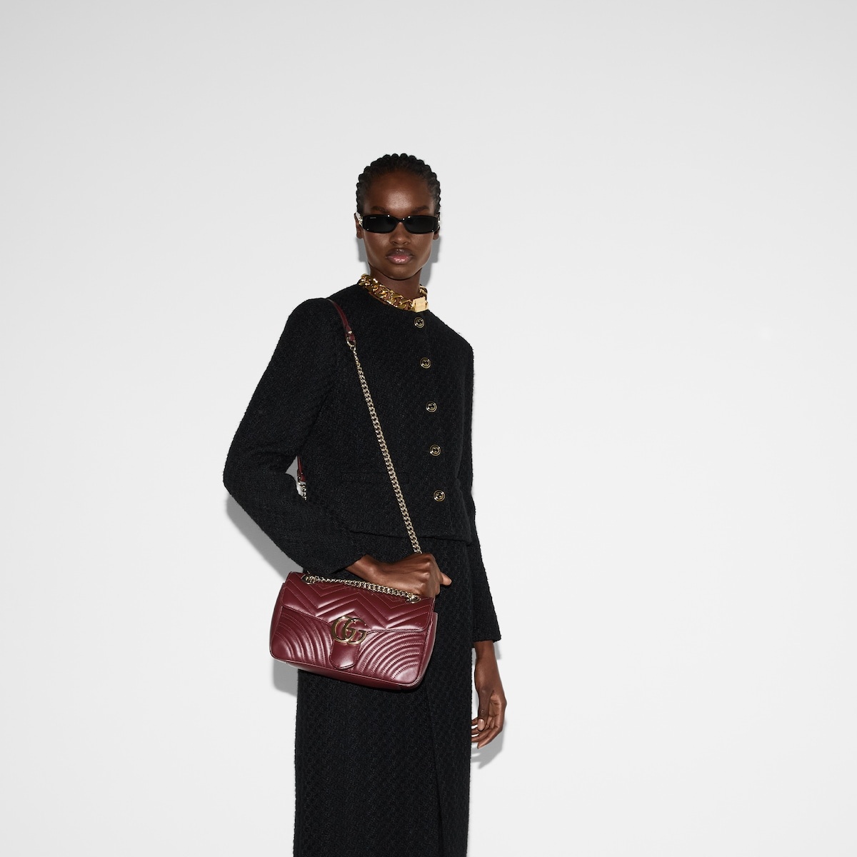 Tweed damier jacket - 6