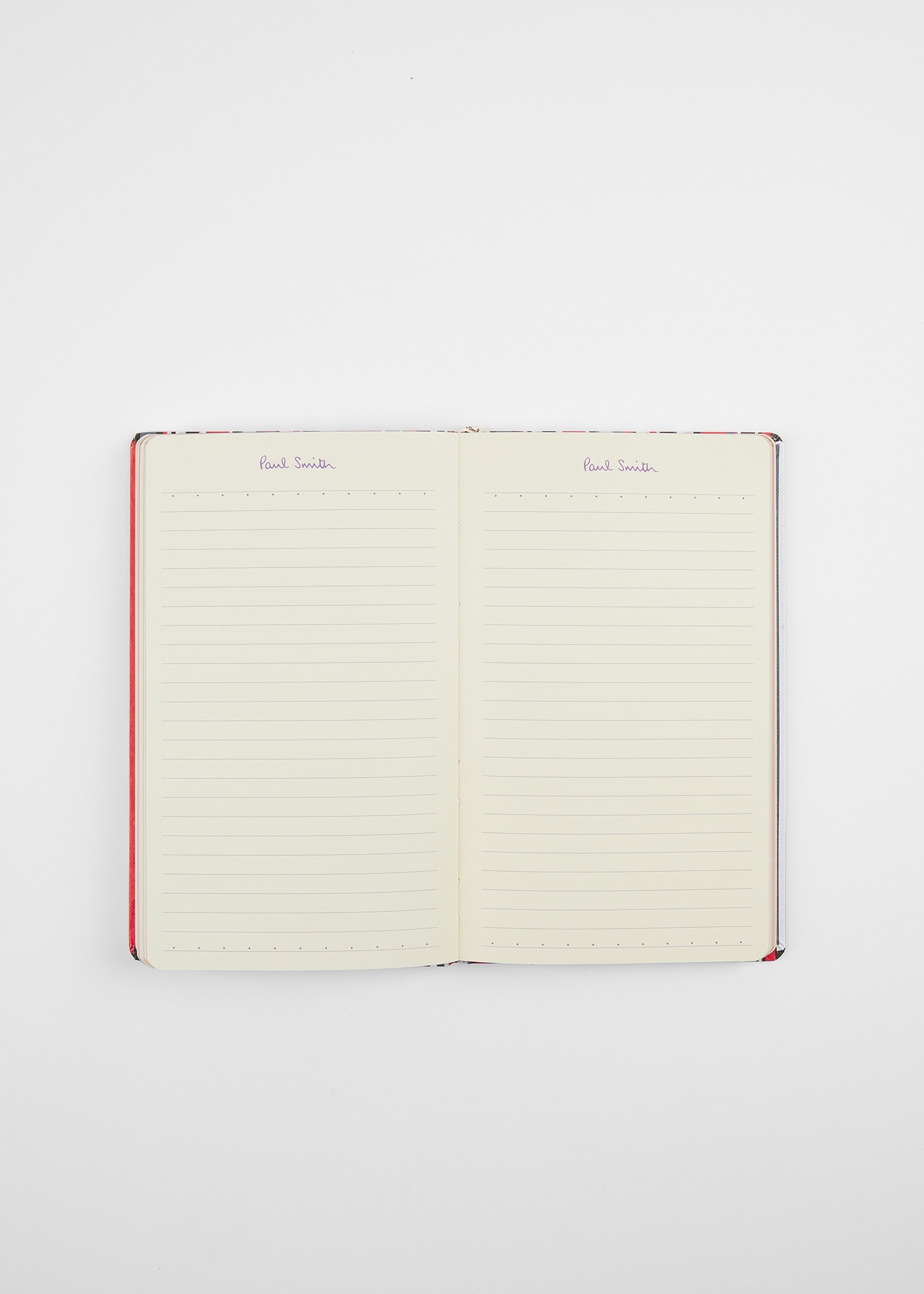 Paul Smith for Manchester United - Red 'Signature Stripe' Notebook - 4