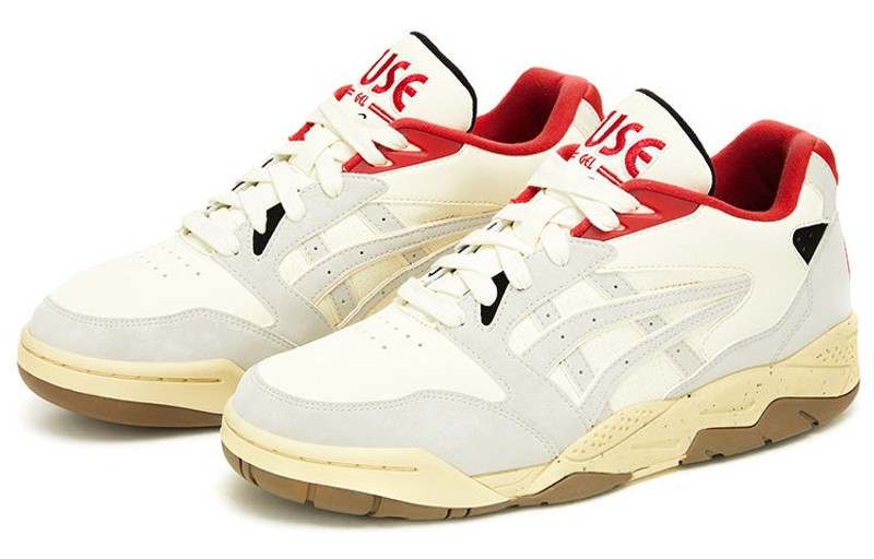 ASICS Gel-Fuse Kigo Basketball Shoes 'White Beige Red' 1203A532-750 3
