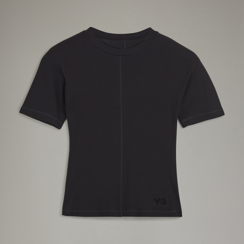 Y-3 Fitted 짧은 소매 티 - 1