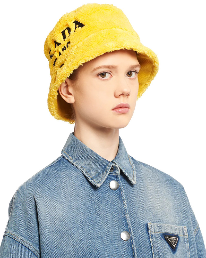 Prada Terrycloth bucket hat outlook