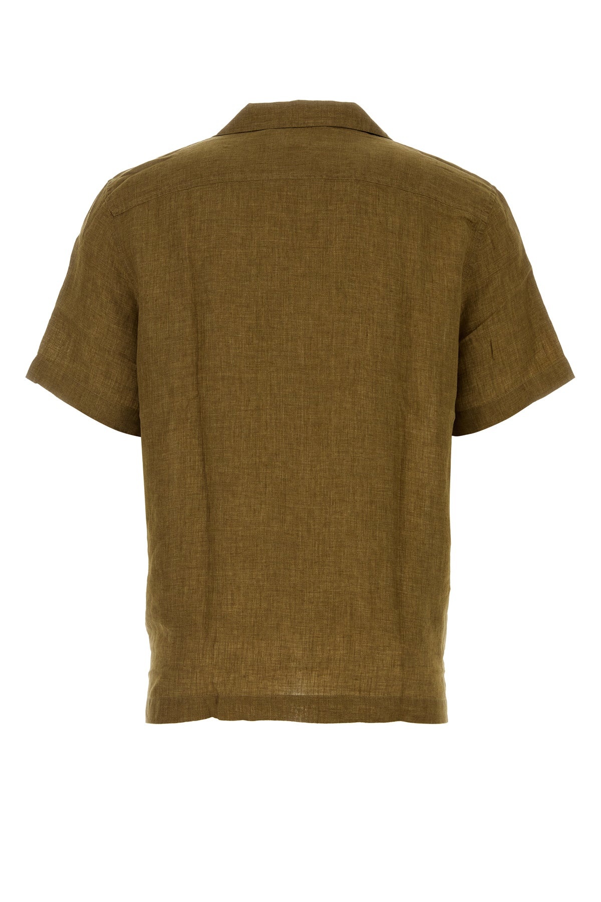 Khaki linen Angelo shirt - 2