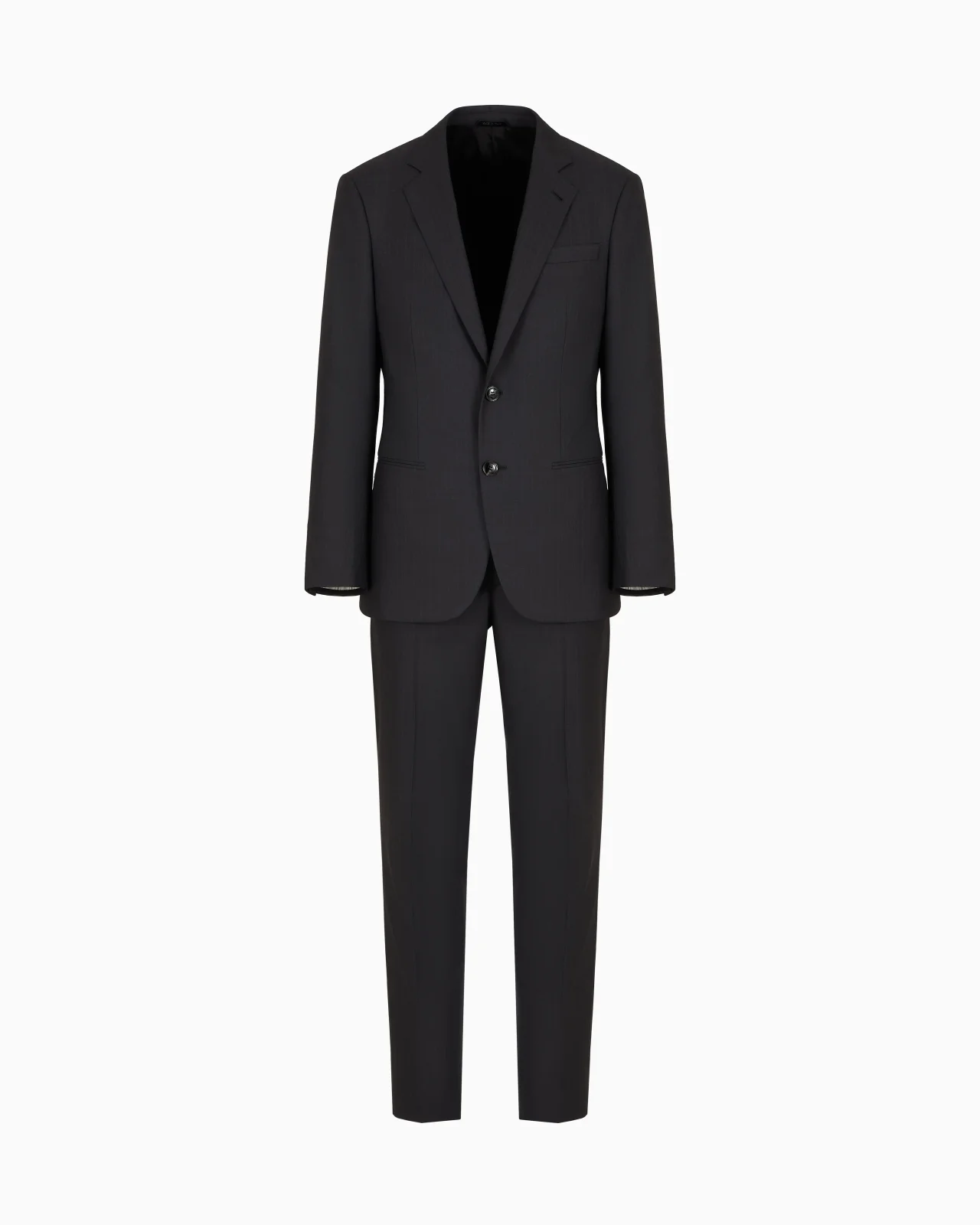 MANHATTAN LINE PINSTRIPED VIRGIN-WOOL SINGLE-BREASTED SUIT - 1