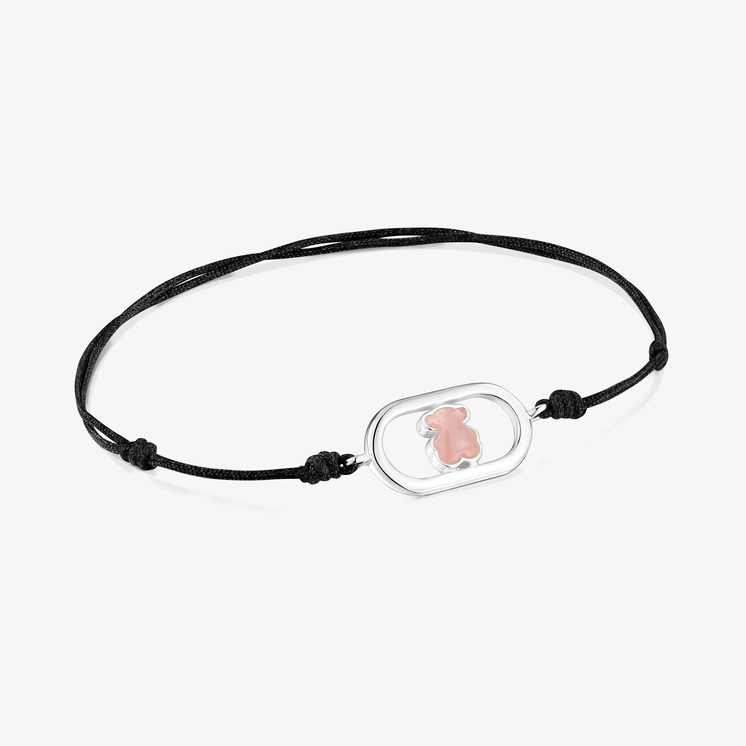 Silver, quartz and black nylon Bracelet TOUS Camille - 1