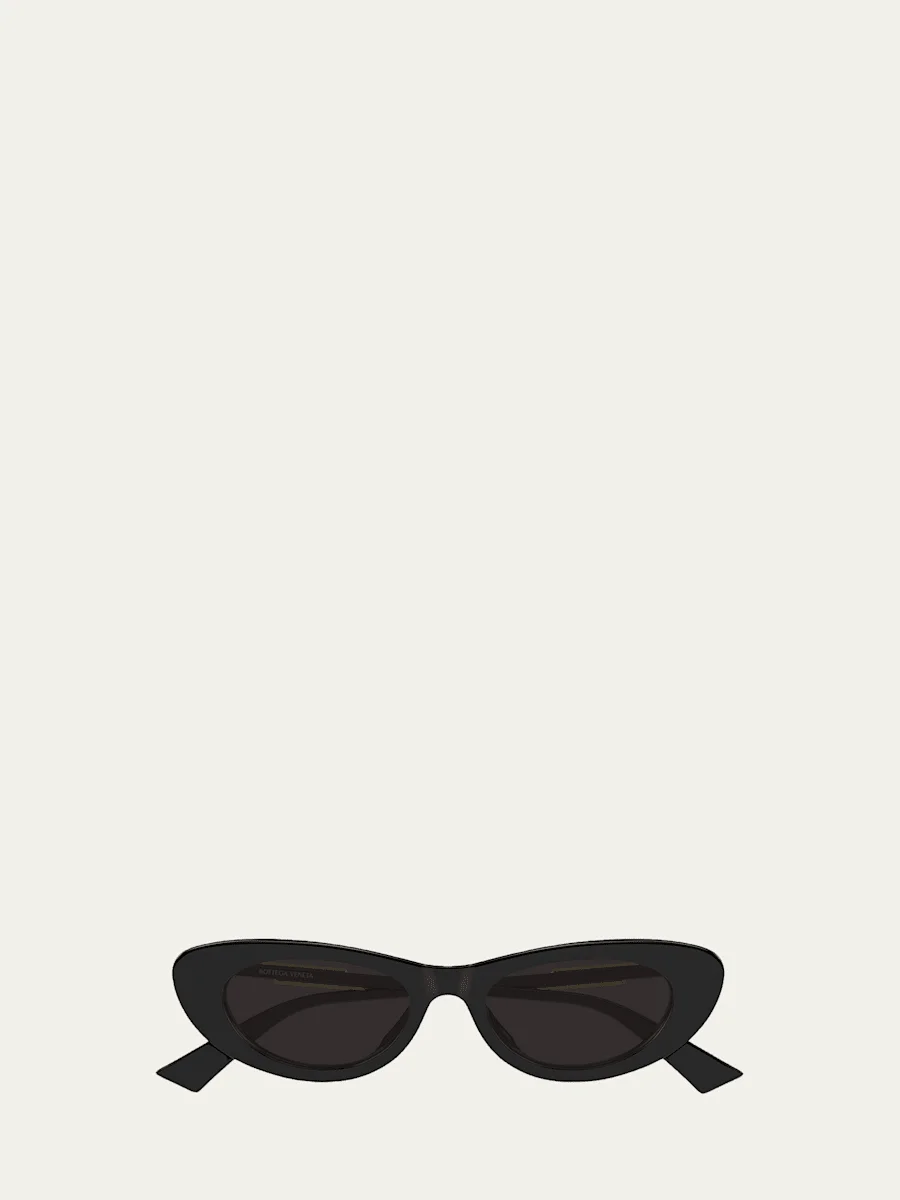 51mm Acetate Oval Sunglasses - 1