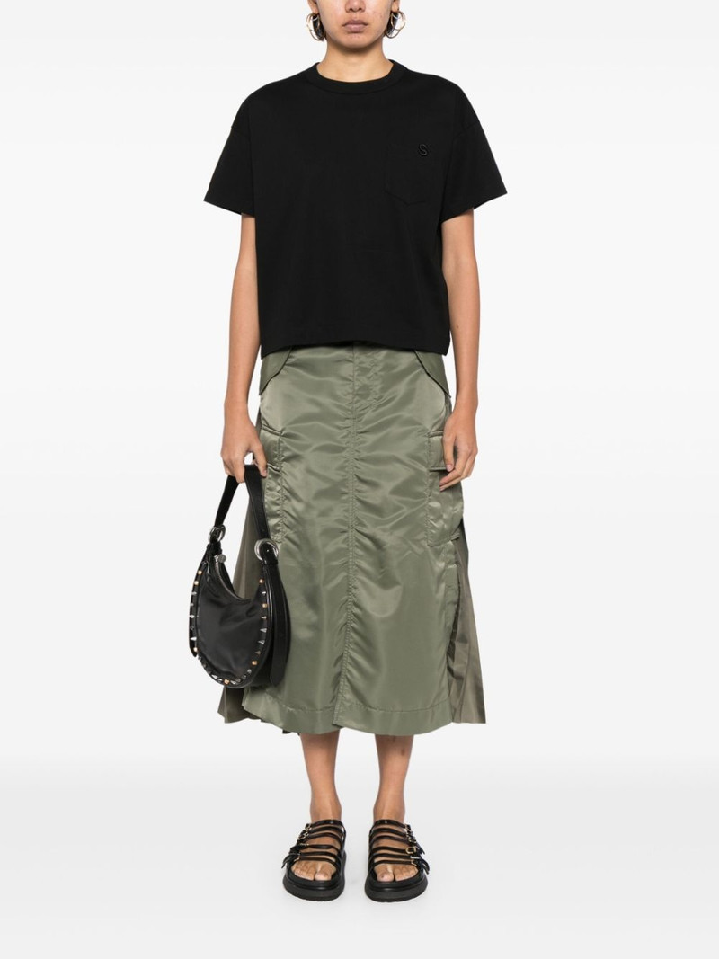 sacai s Cotton Jersey T-Shirt outlook