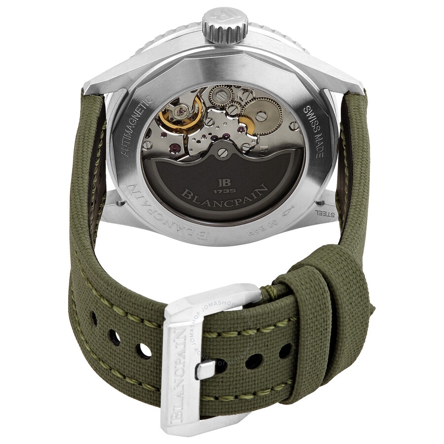 Blancpain Fifty Fathoms Bathyscaphe Meteor Grey Dial Automatic Men's Watch 5000-1110-K52A - 5