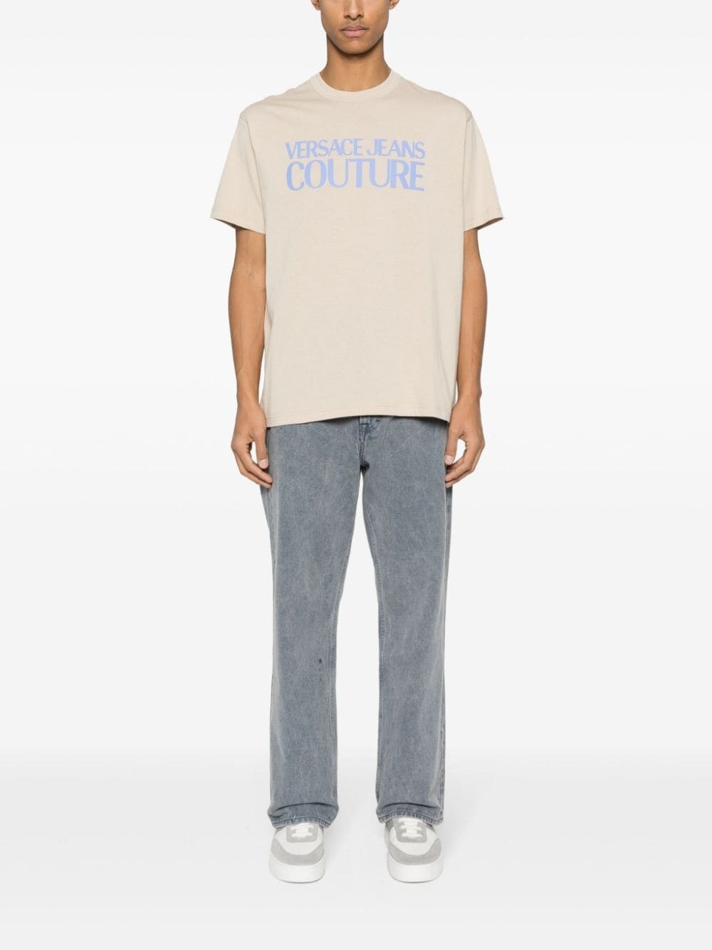 logo-print cotton T-shirt - 2