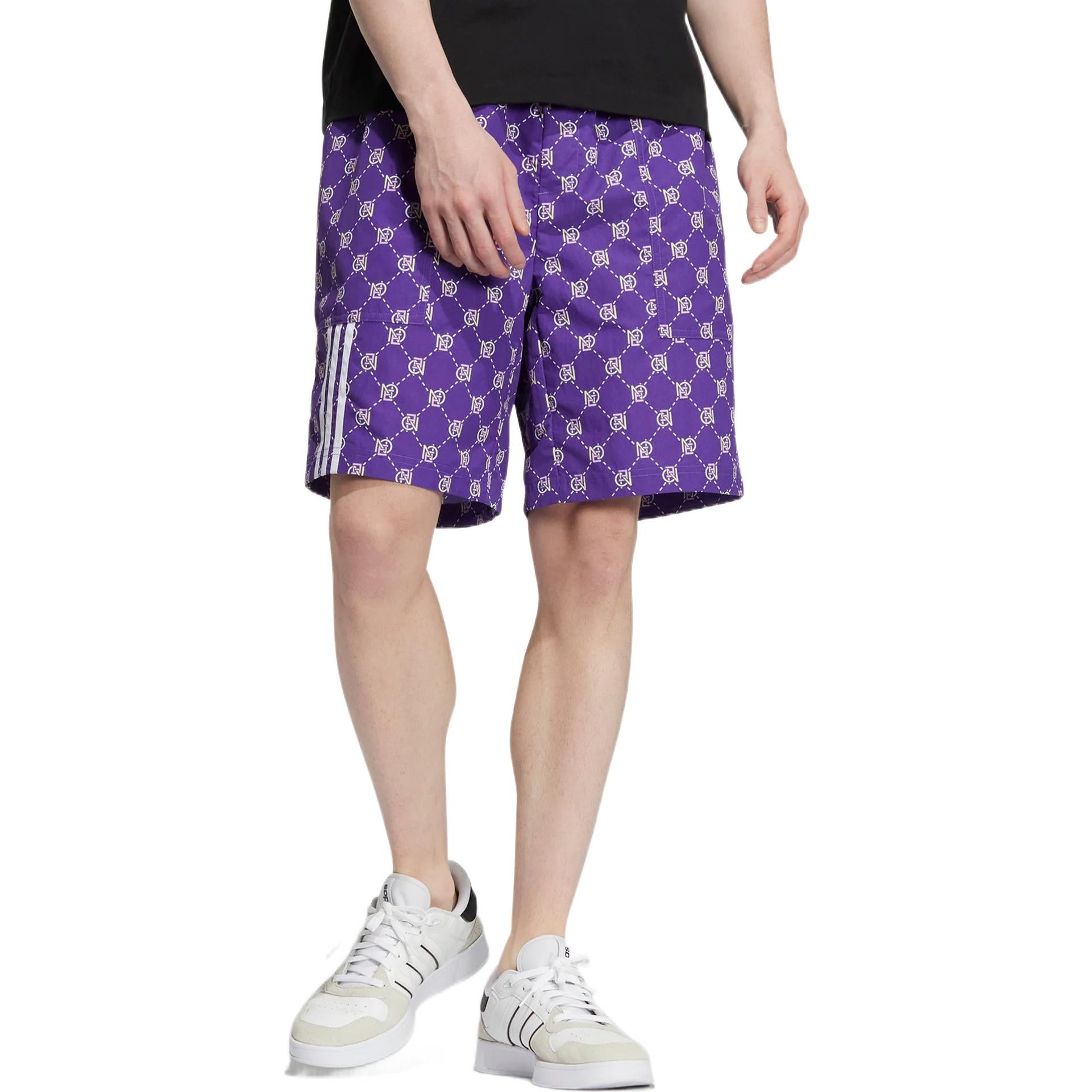 adidas neo U Monogram Shorts HM2031 - 2