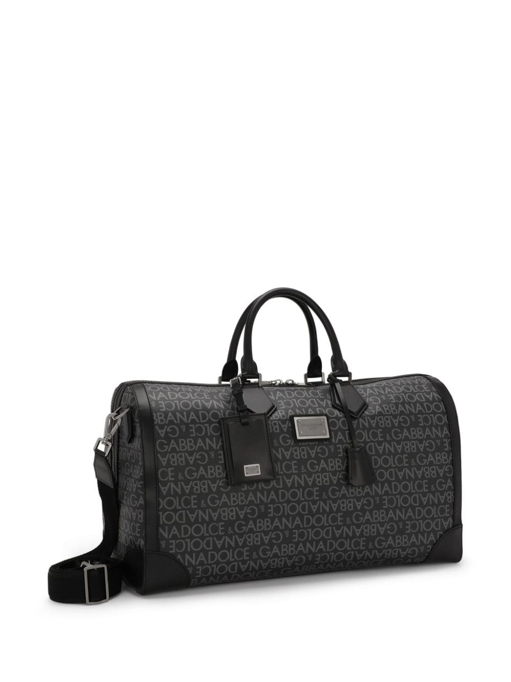 logo-jacquard holdall - 4