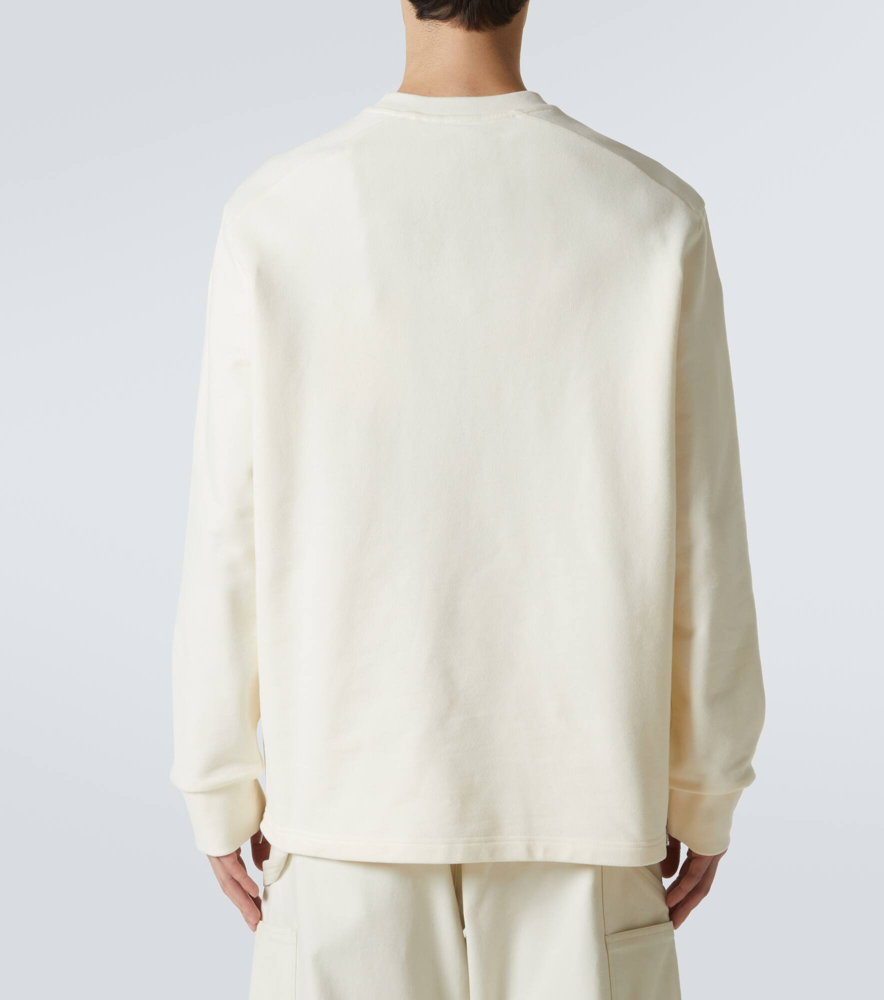 Cotton fleece sweatshirt - 4