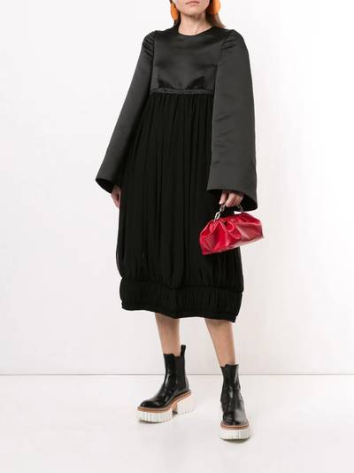 Comme Des Garçons oversized panelled midi dress outlook