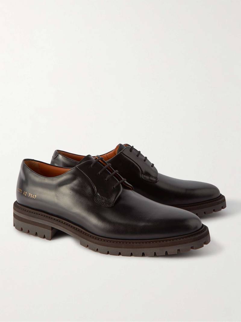 Leather Derby Shoes 4