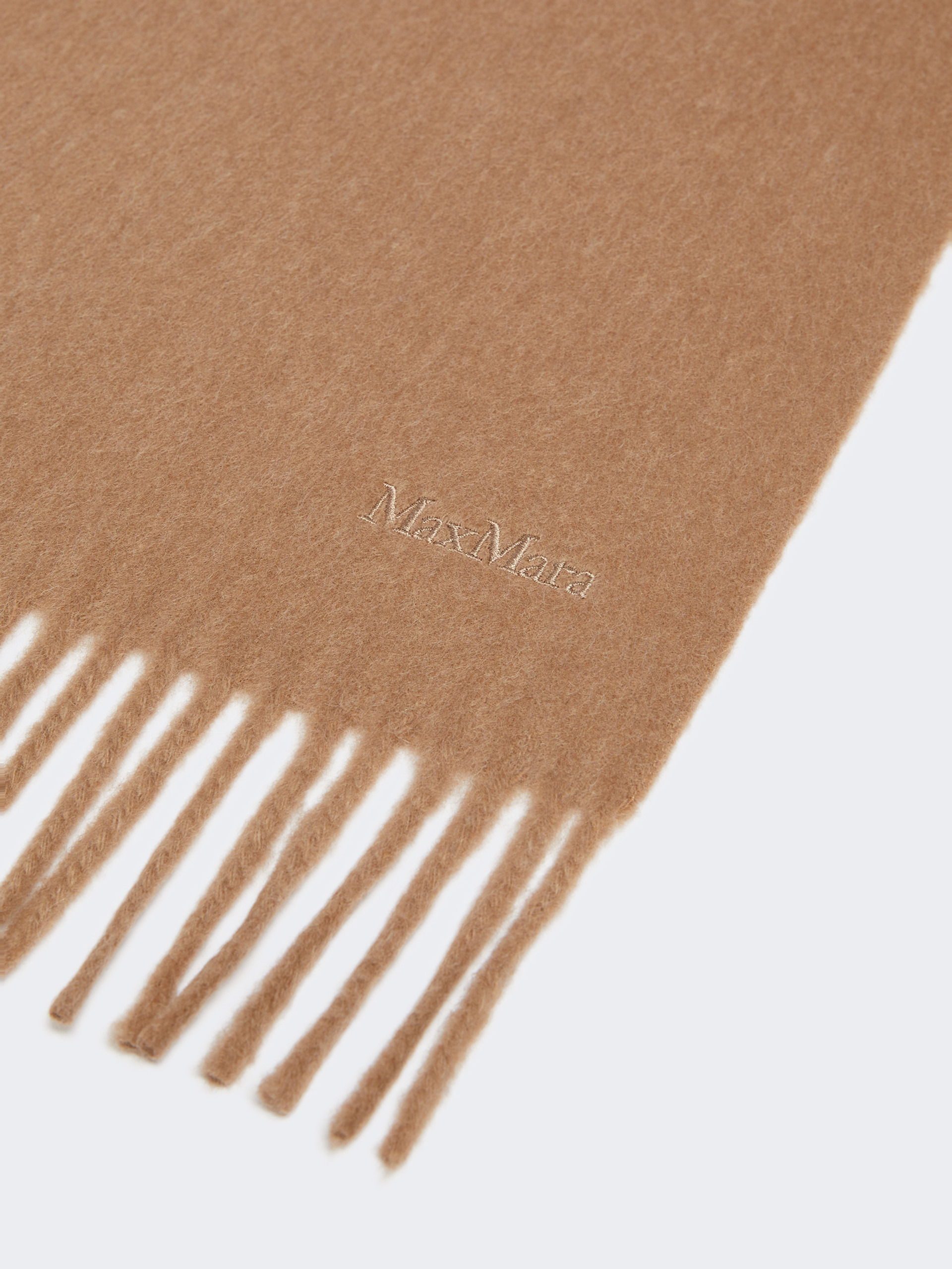 SCILLI Embroidered wool scarf - 2