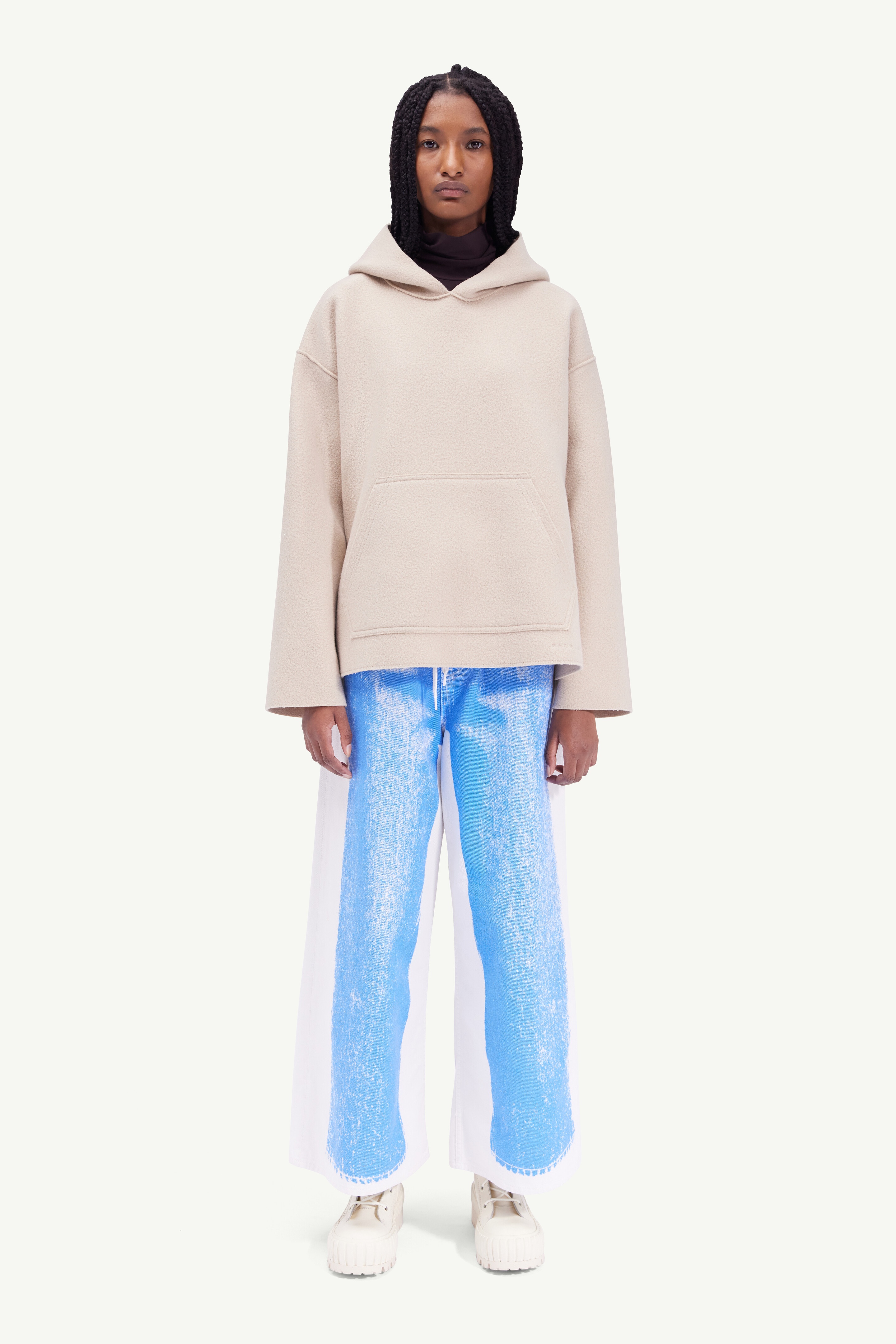 Wool hoodie - 2